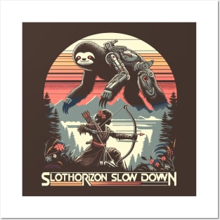 Slothorizon Slow Down Posters and Art